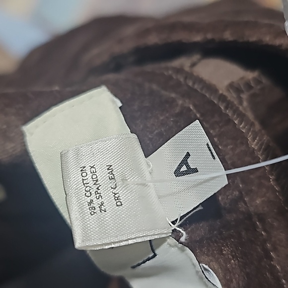 Loft Julie Chocolate Brown Pants Flare Leg‎ Trousers Size 2 NWT - Picture 5 of 7